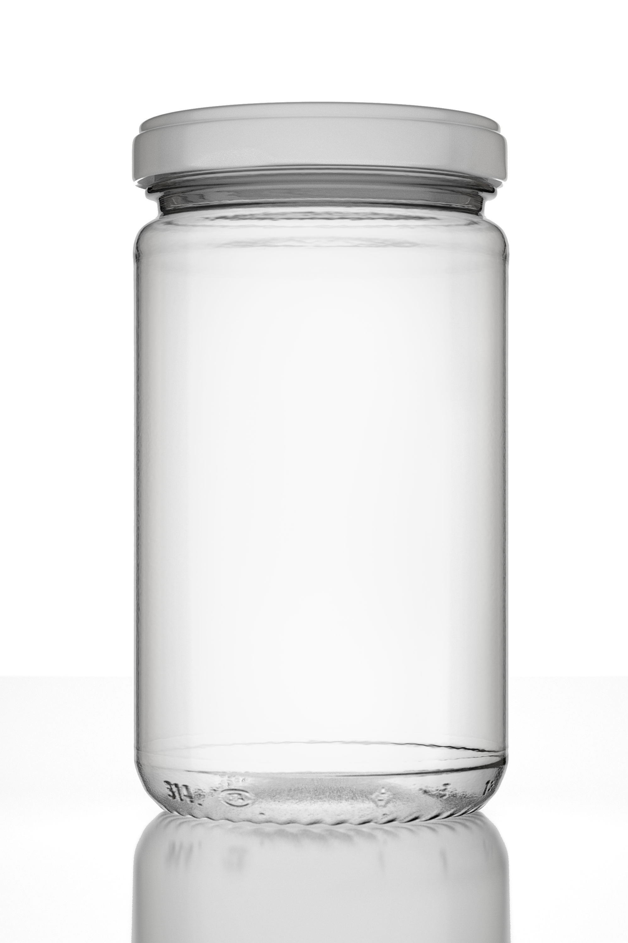 Photorealistic Empty Jar with Lid and Lab by mario_teodoru | 3DOcean